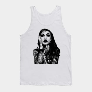 Lena Scissor Vintage Tank Top